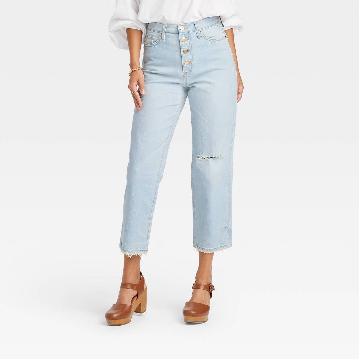 Women's High-Rise Vintage Straight Jeans - Universal Thread™ | Target