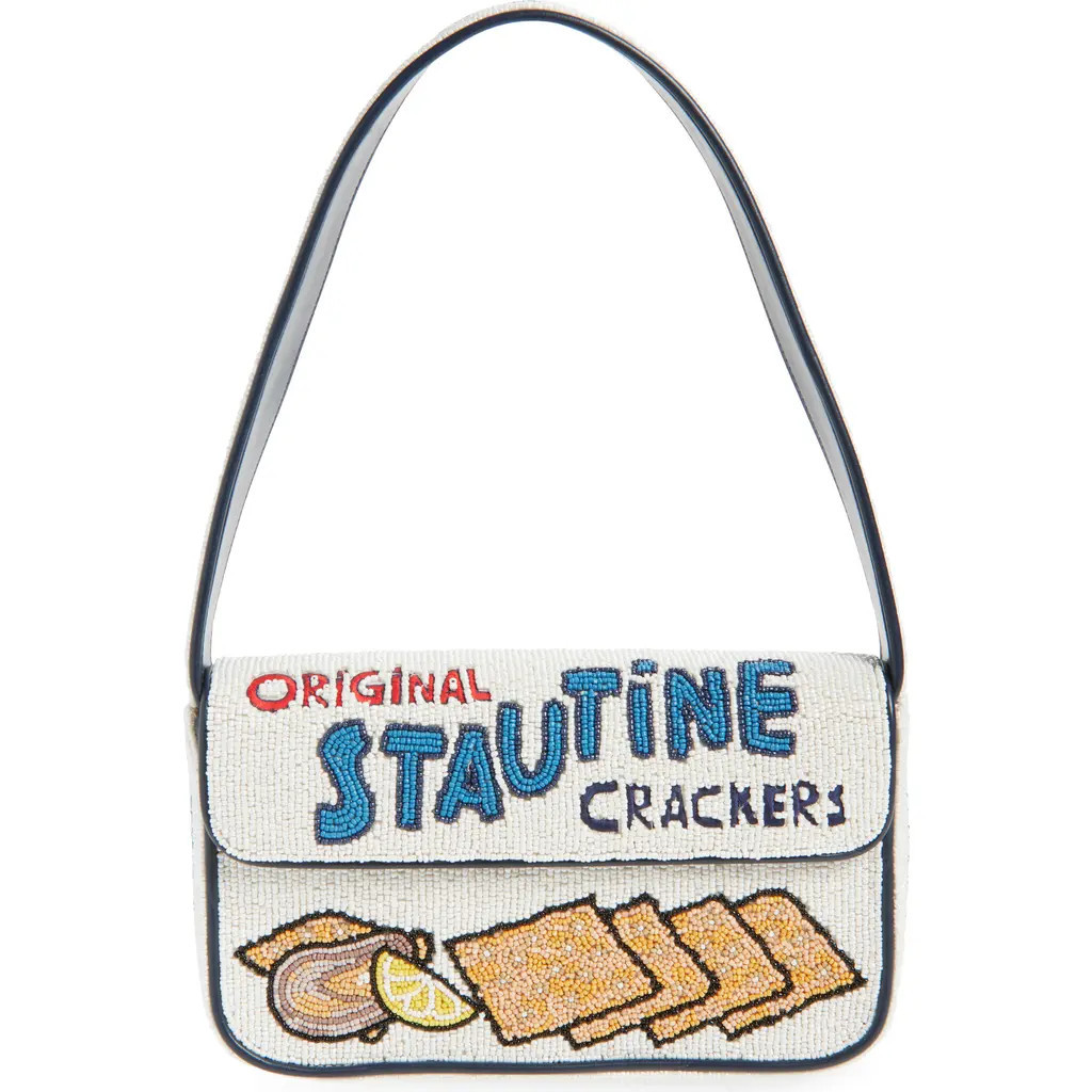 STAUD Tommy Beaded Shoulder Bag in Staudines at Nordstrom | Nordstrom