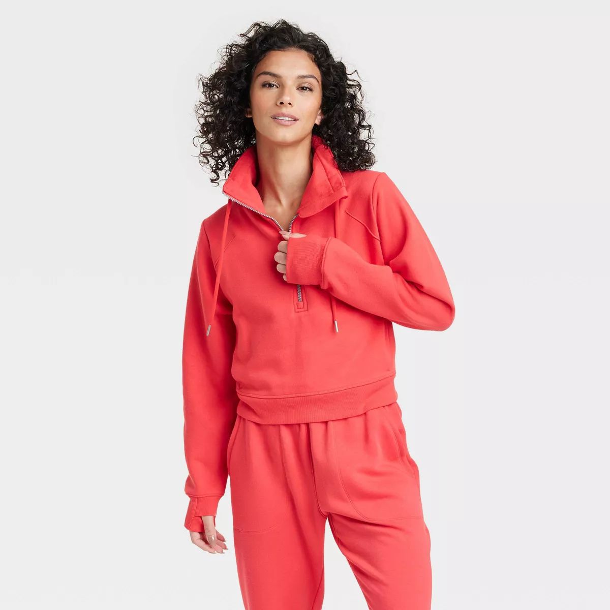 Women's Half Zip Fleece Pull Over - All in Motion™ | Target