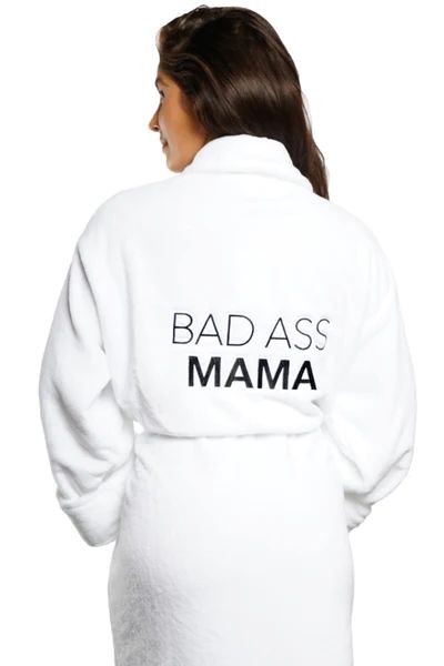 LUXE PLUSH ROBE - Bad Ass Mama | Los Angeles Trading Co
