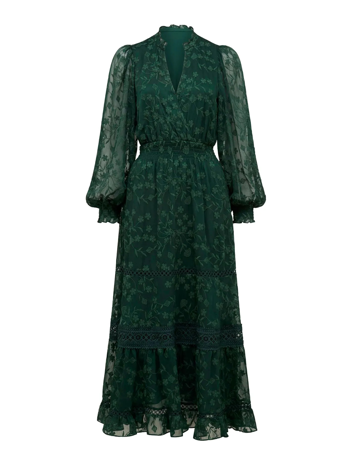 Hillary Embroidered Midi Dress | Forever New (AU)