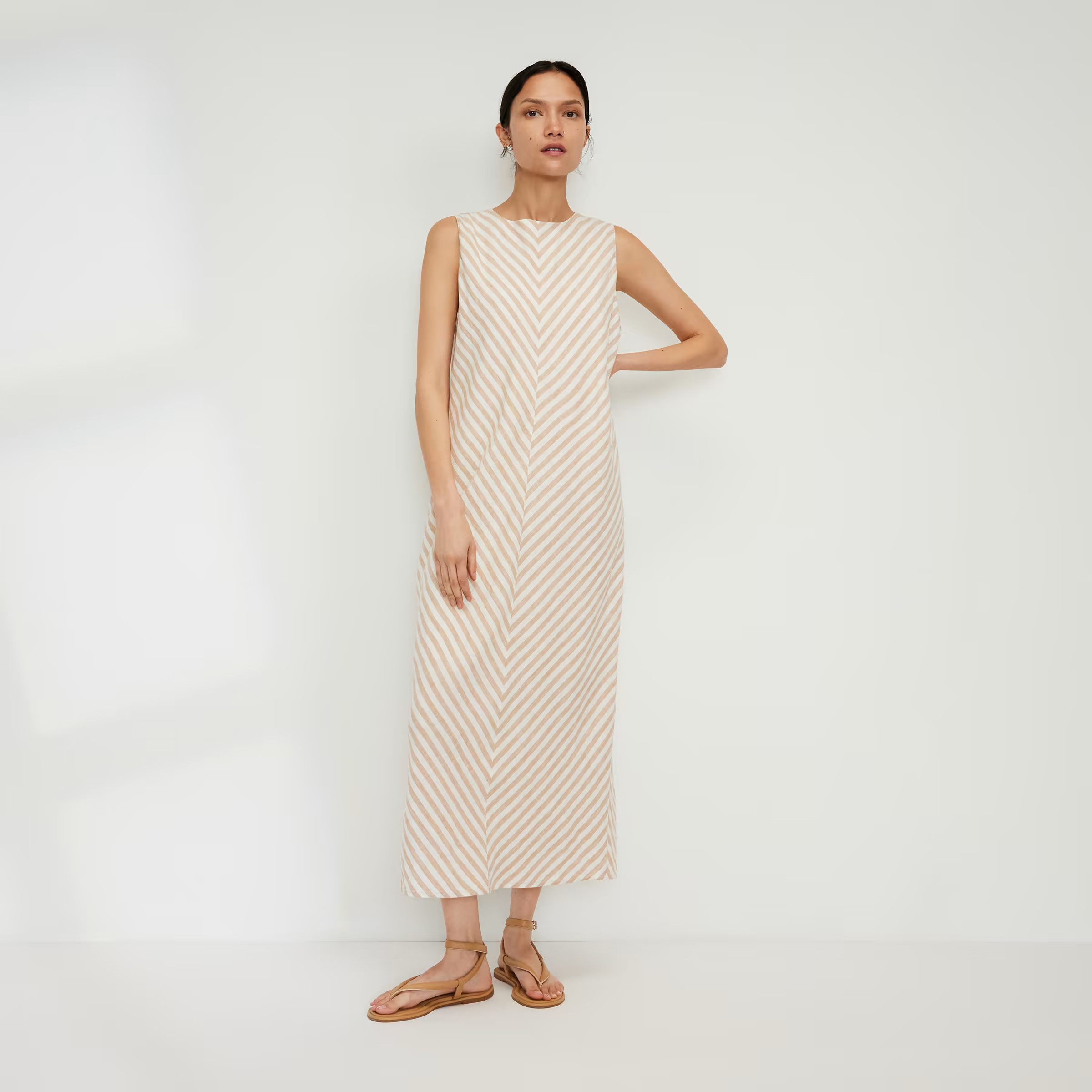 The Linen Bias Cut Dress | Everlane