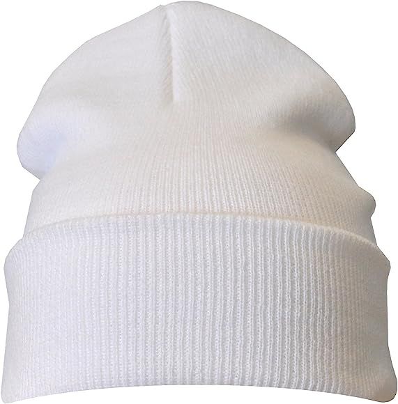 Beanie Hat Plain Soft Comfortable Casual for Men Women Warm Knitted Winter Woolly Skully Ski Head... | Amazon (UK)