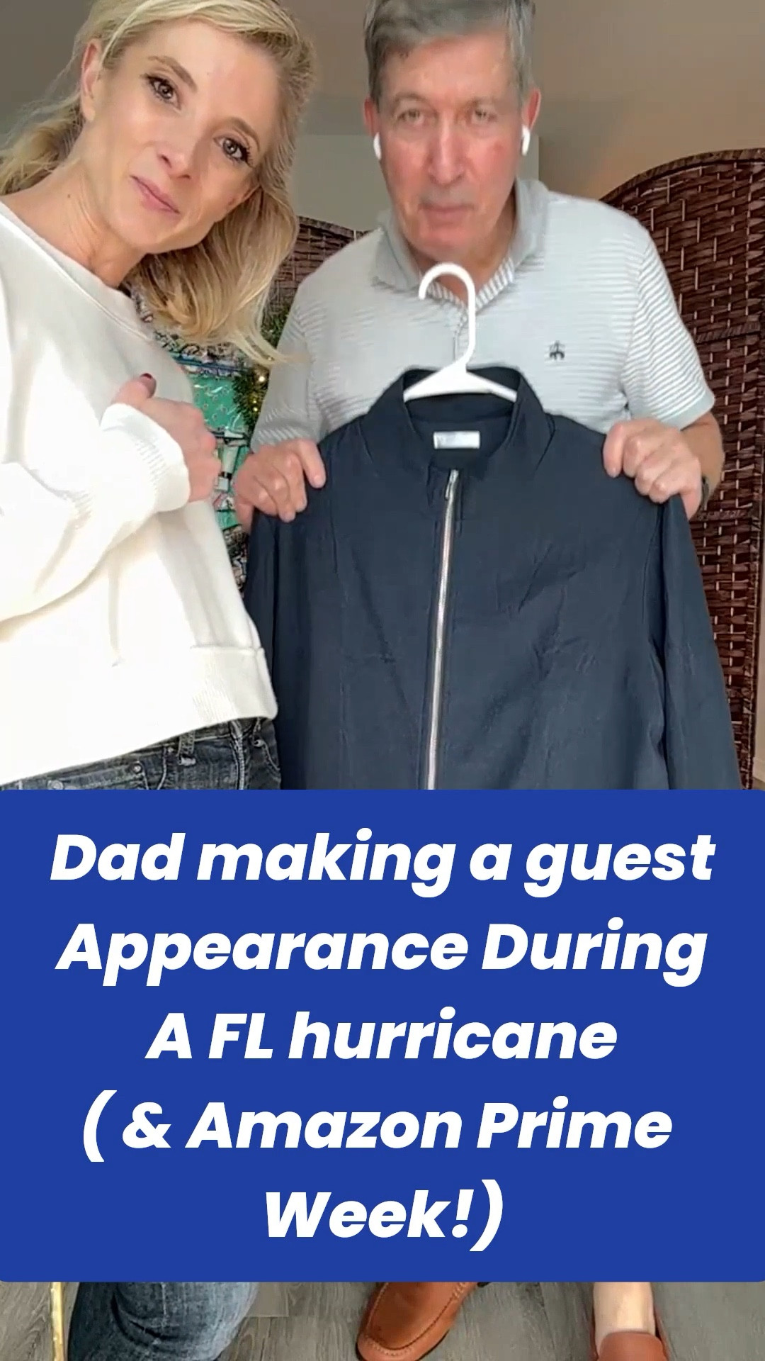 Dad made a guest appearance during a FL hurricane (and Amazon Prime Week!) Yes, he sold tons of men’s jackets live!

#LTKMens #LTKStyleTip #LTKFindsUnder50