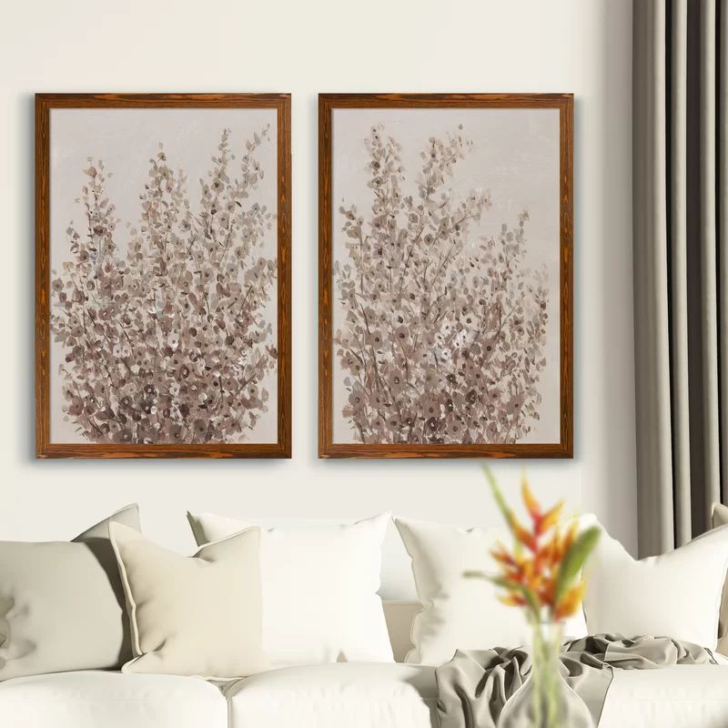 Rustic Wildflowers I Framed 2 Pieces by Vincent Van Gogh Painting | Wayfair North America