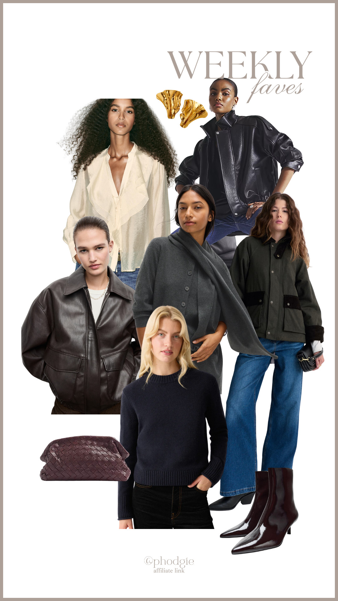 Jacket, Earrings, Blouse, Bag, Sweater, Jeans, Cardigan, Zara, Mango, Marks & Spencer, River Island, Sézane, Jigsaw 

 #LTKuk #LTKautumn #LTKstyletip