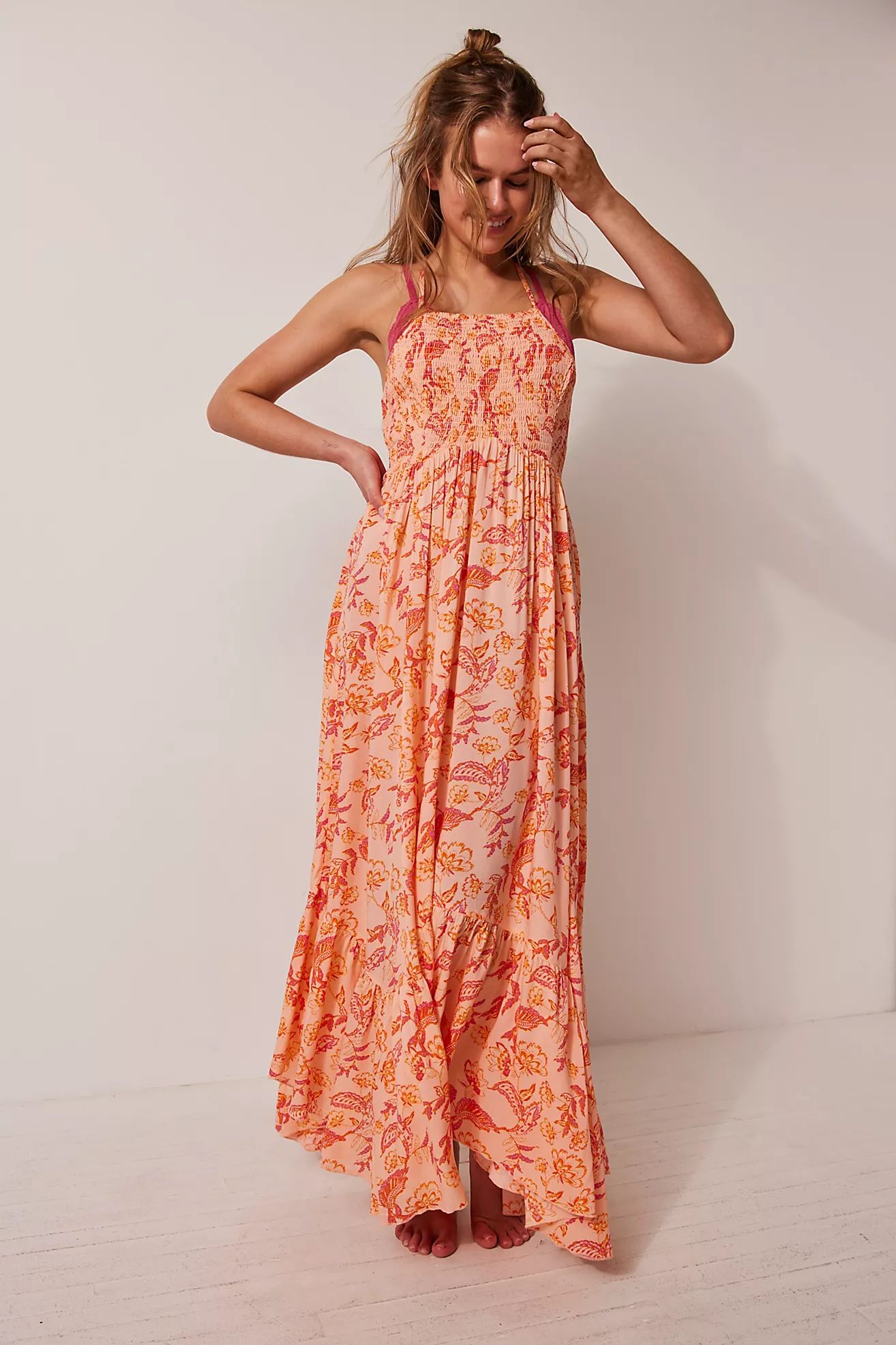 Heat Wave Printed Maxi Slip | Free People (Global - UK&FR Excluded)