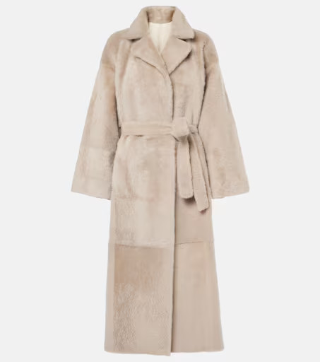 Reversible shearling and leather coat | Mytheresa (INTL)