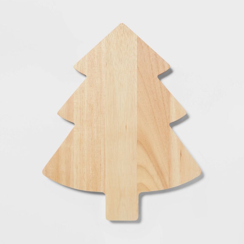 17" x 14" Wood Tree Serving Board - Wondershop™ | Target