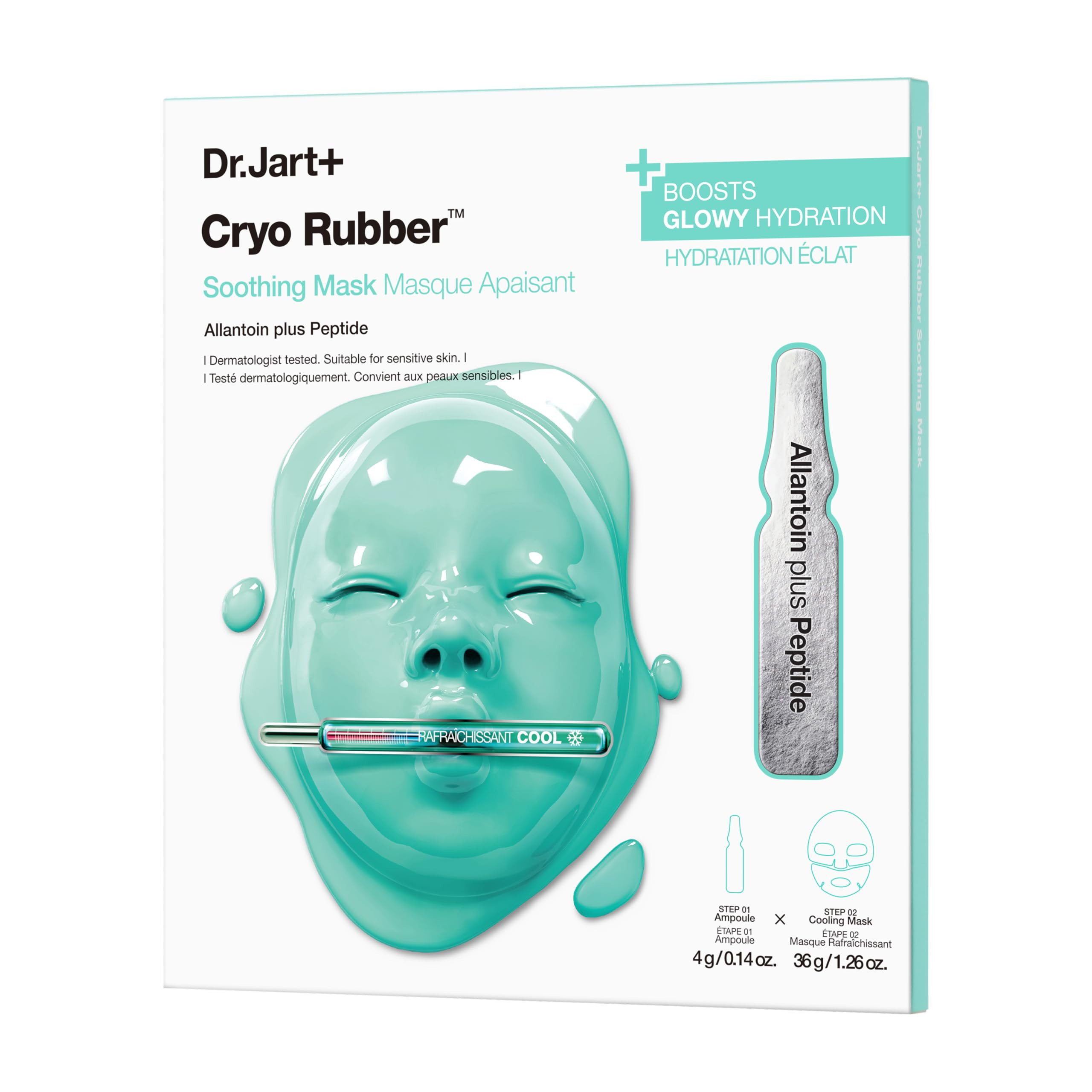 Dr.Jart+ Cryo Rubber Soothing and Cooling Korean Face Mask with Allantoin and Peptides | Korean S... | Amazon (US)