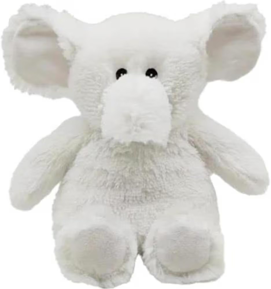 warmies White Elephant Microwavable, Hot or Cold for Cool Relaxation and Warm Relief, Lavender Sc... | Amazon (US)
