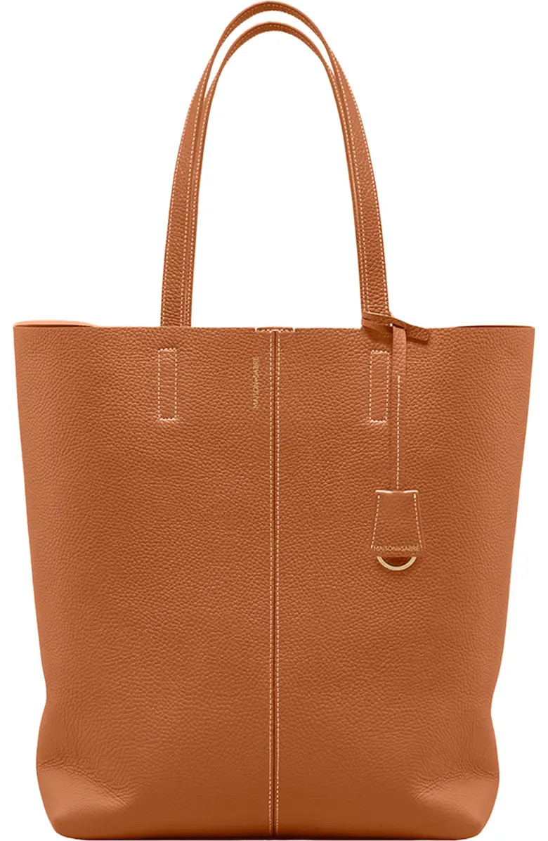 MAISON de SABRÉ Tall Leather Soft Tote | Nordstrom | Nordstrom