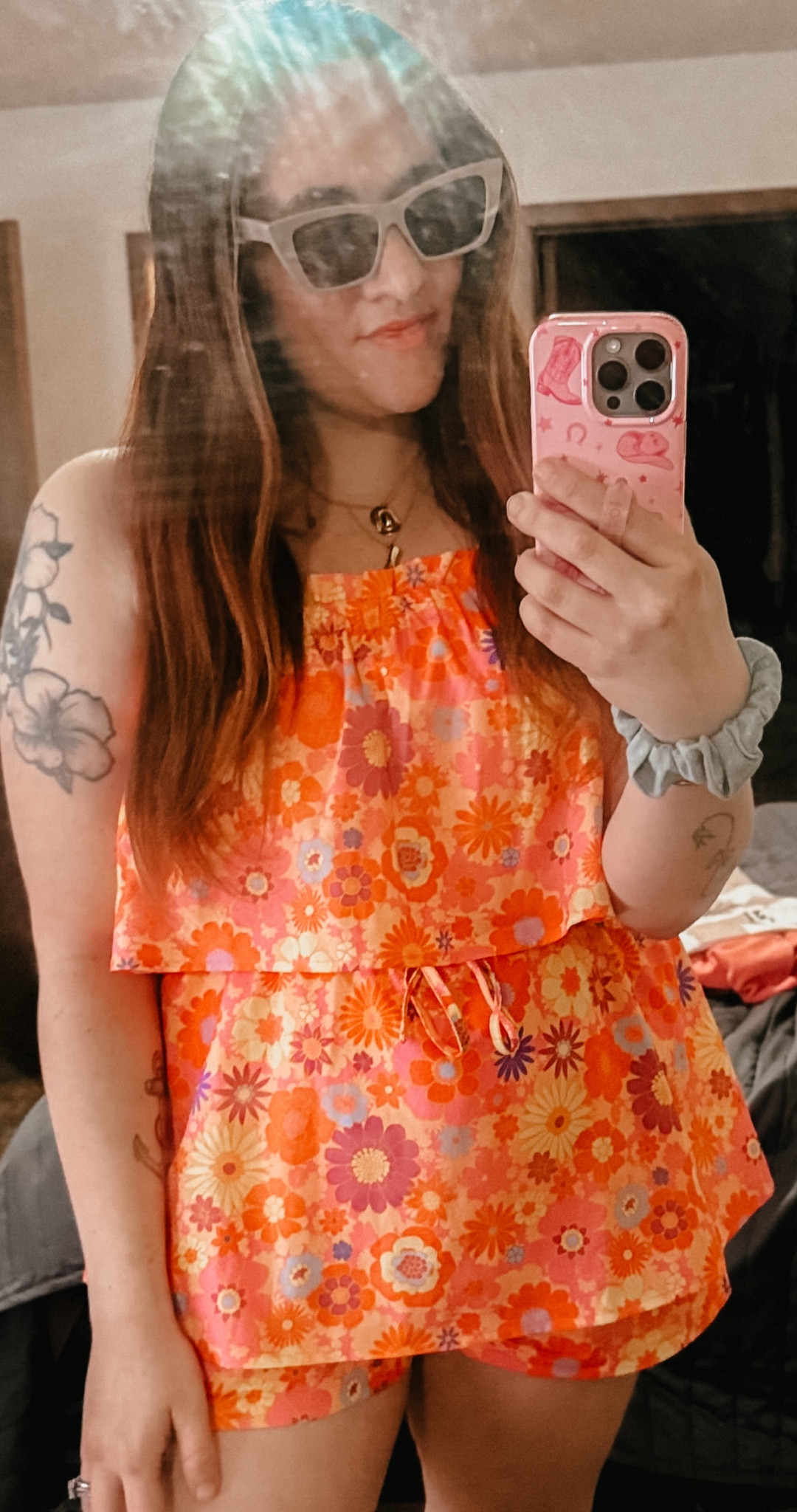  EST sunnies + romper by Krista Horton x Diff & Pink Lily!

#LTKSeasonal #LTKSummerSales #LTKSwim