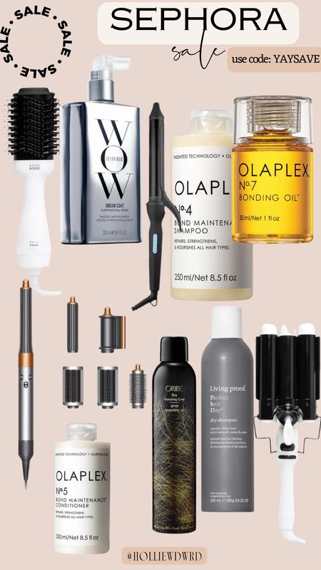 Sephora Sale: use code YAYSAVE

My hair favorites! 

#LTKsalealert #LTKbeauty