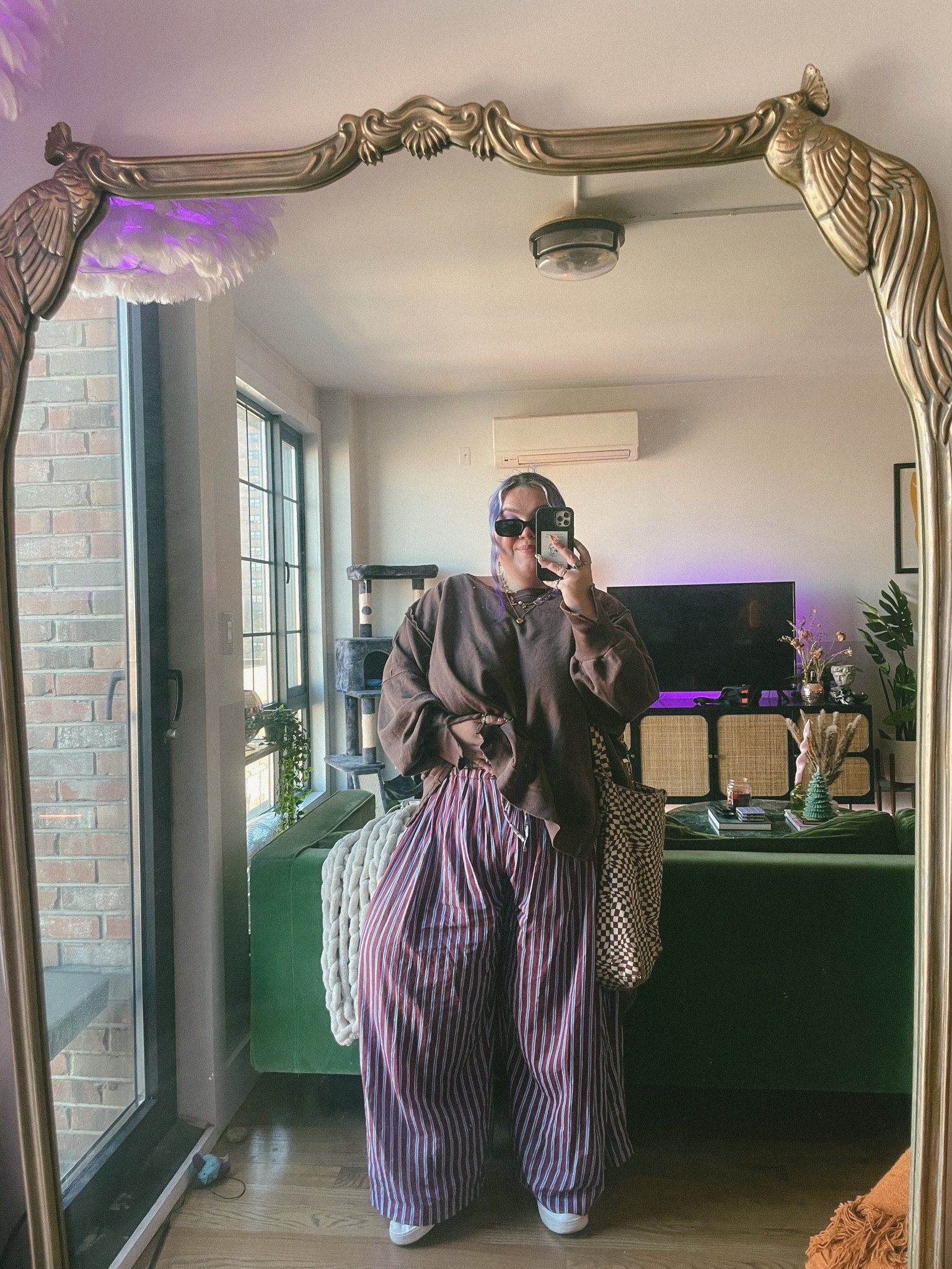 comfiest oversized sweatshirt from free people! restraining myself from copping a third color lol

#LTKPlusSize