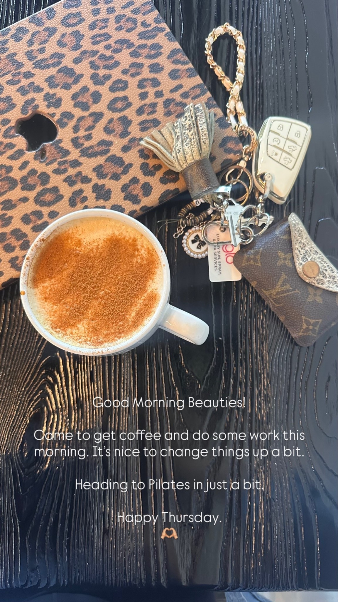 Good Morning Beauties!

Came to get coffee and do some work this morning. It’s nice to change things up a bit. 

Heading to Pilates in just a bit. 

Happy Thursday. 
🫶🏼

#ThankfulThursday #ChristianWomen #FaithCommunity #GratitudePractice #MorningRoutine #PeacefulLiving #Over40Faith #EverydayGrace

#LTKmorningroutine #LTKstorytime #LTKdayinmylife