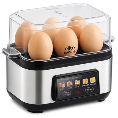 Elite Cuisine EGCL0062 Egglogic Digital Onsen in Silver at Nordstrom | Nordstrom
