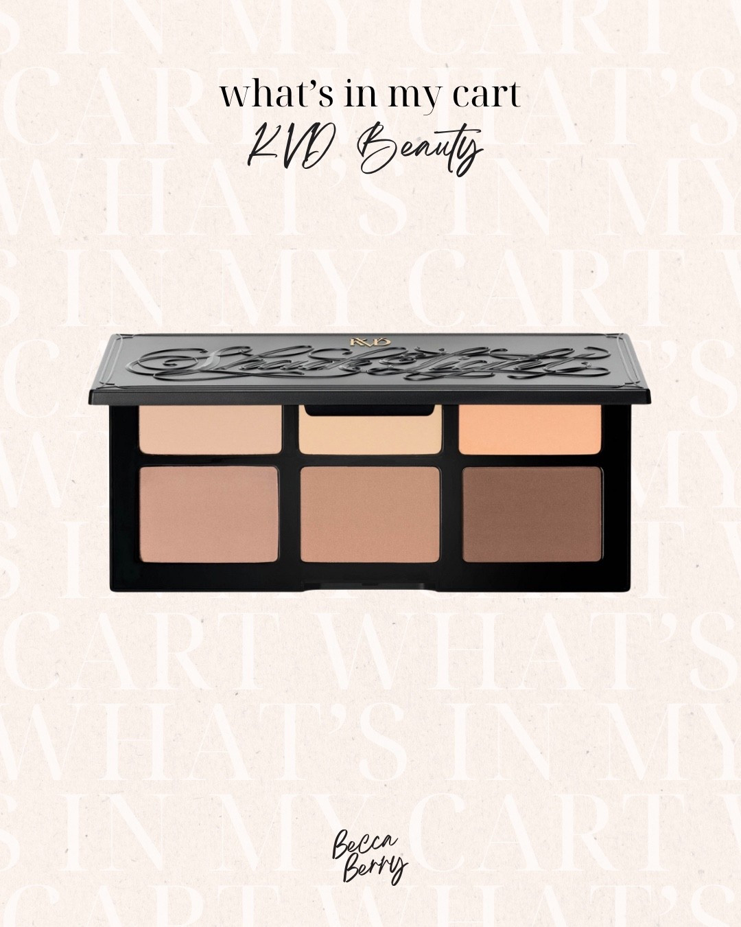 What’s in my cart: KVD Beauty Shade + Light Refillable Face Contour Palette 🖤
I had this palette years ago and loved it — so I’m excited to repurchase the refillable version! It’s a classic with smooth powders and shades that look natural for everyday contour.

#LTKStyleTip #LTKBeauty #LTKFindsUnder100