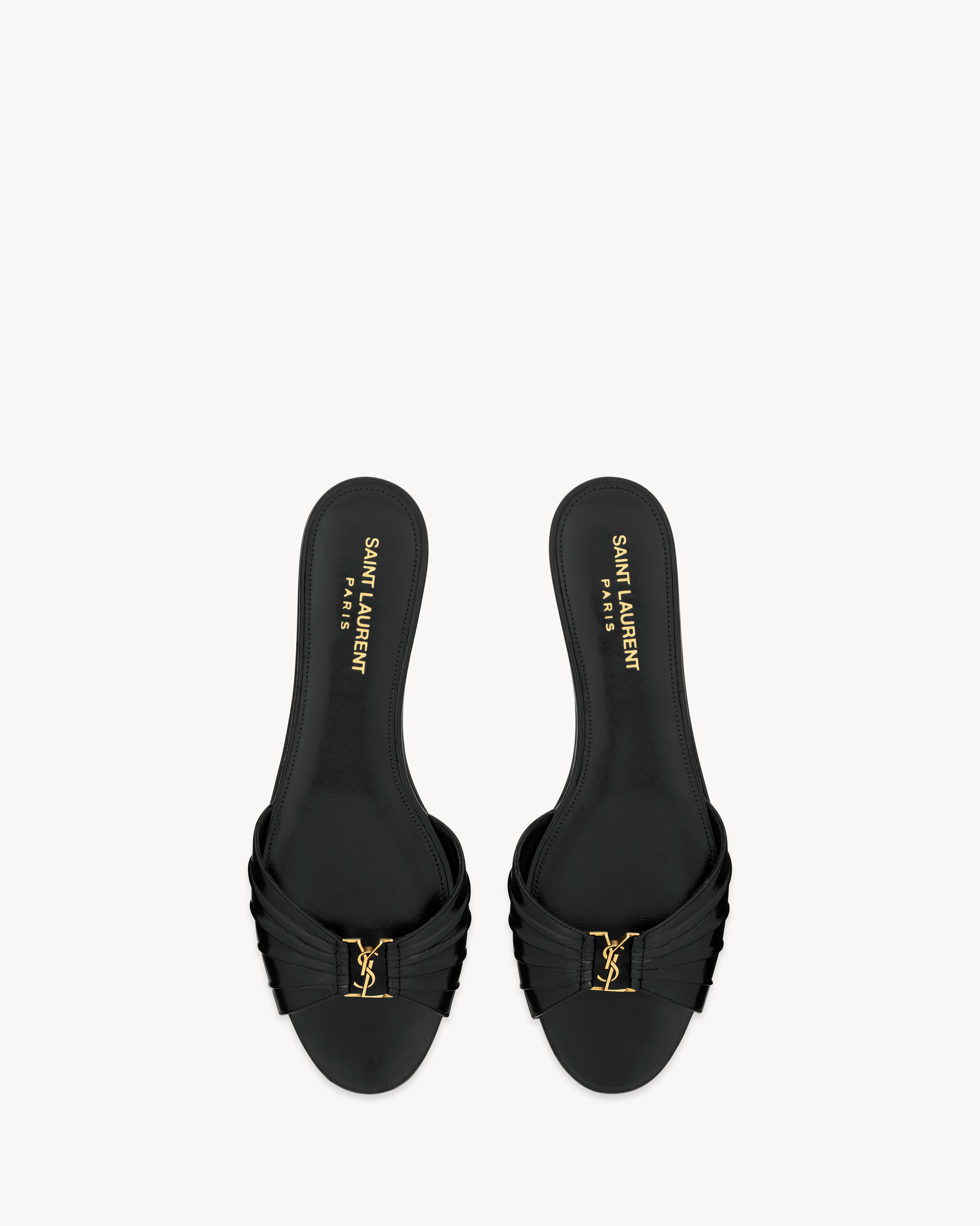 Sandalias Babylone de piel lisa | Saint Laurent Inc. (Global)