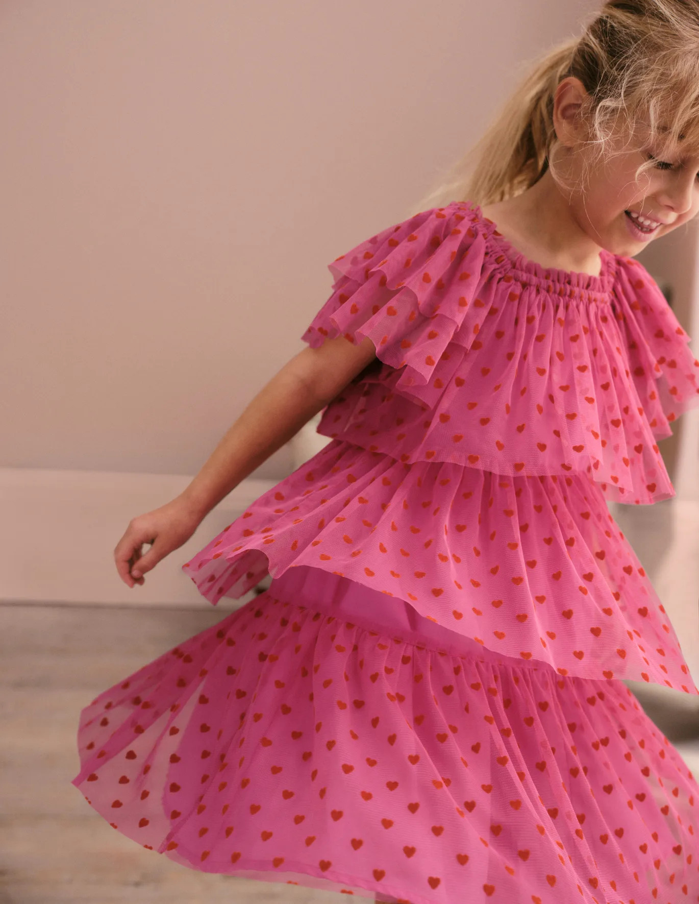 Tiered Tulle Dress | Boden (US)