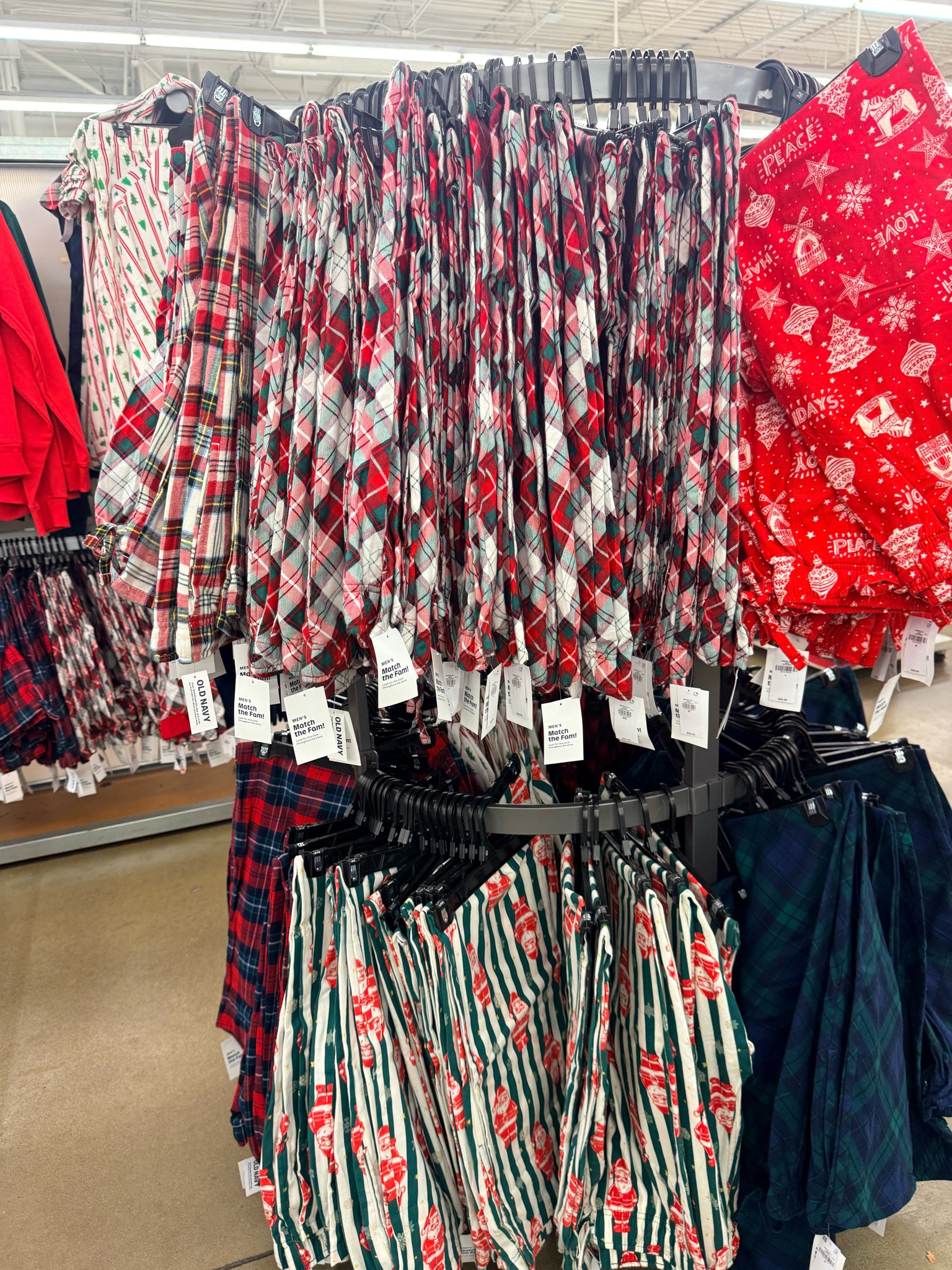 Old Navy Christmas Pajamas are back