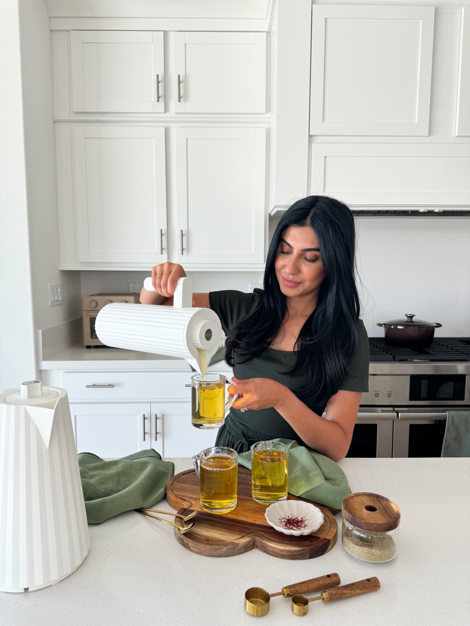 Afghan green tea. Tea linked, kettle, thermos, and outfit I’m wearing 

Thermos, carafe, kitchen, tea, serving, serve ware 

#LTKHome