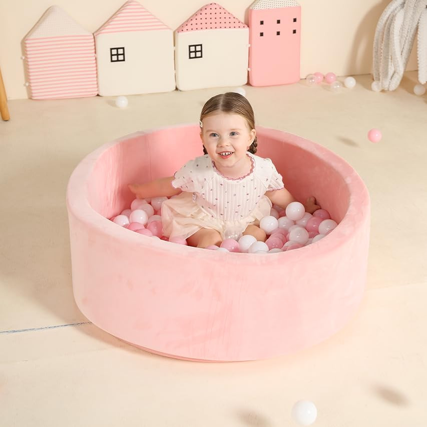 GeeSound Ball Pits for Toddlers, Kids Memory Foam Ball Pit, Indoor & Outdoor Round Kids Play Tent... | Amazon (US)