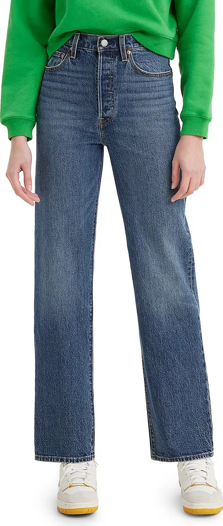 Ribcage High Waist Wide Leg Jeans | Nordstrom