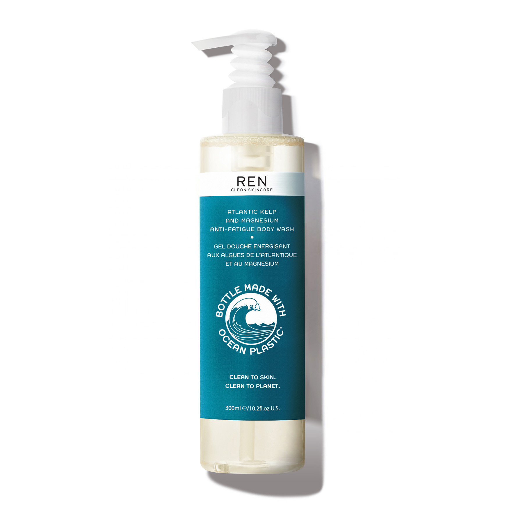 Atlantic Kelp and Magnesium Anti-Fatigue Body Wash - Ocean Plastic Edition | Space NK - UK