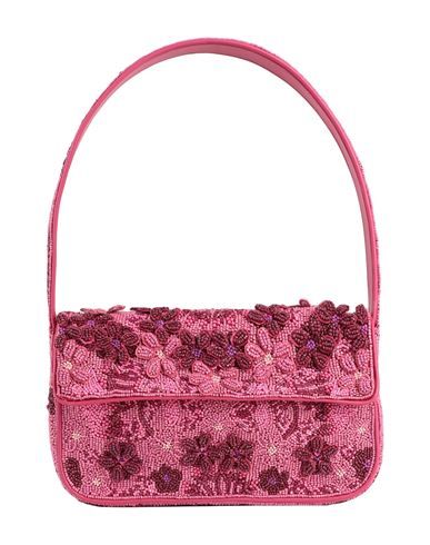 Staud Tommy Bag Woman Handbag Magenta Size - Glass, Rayon, Polyurethane | YOOX (US)