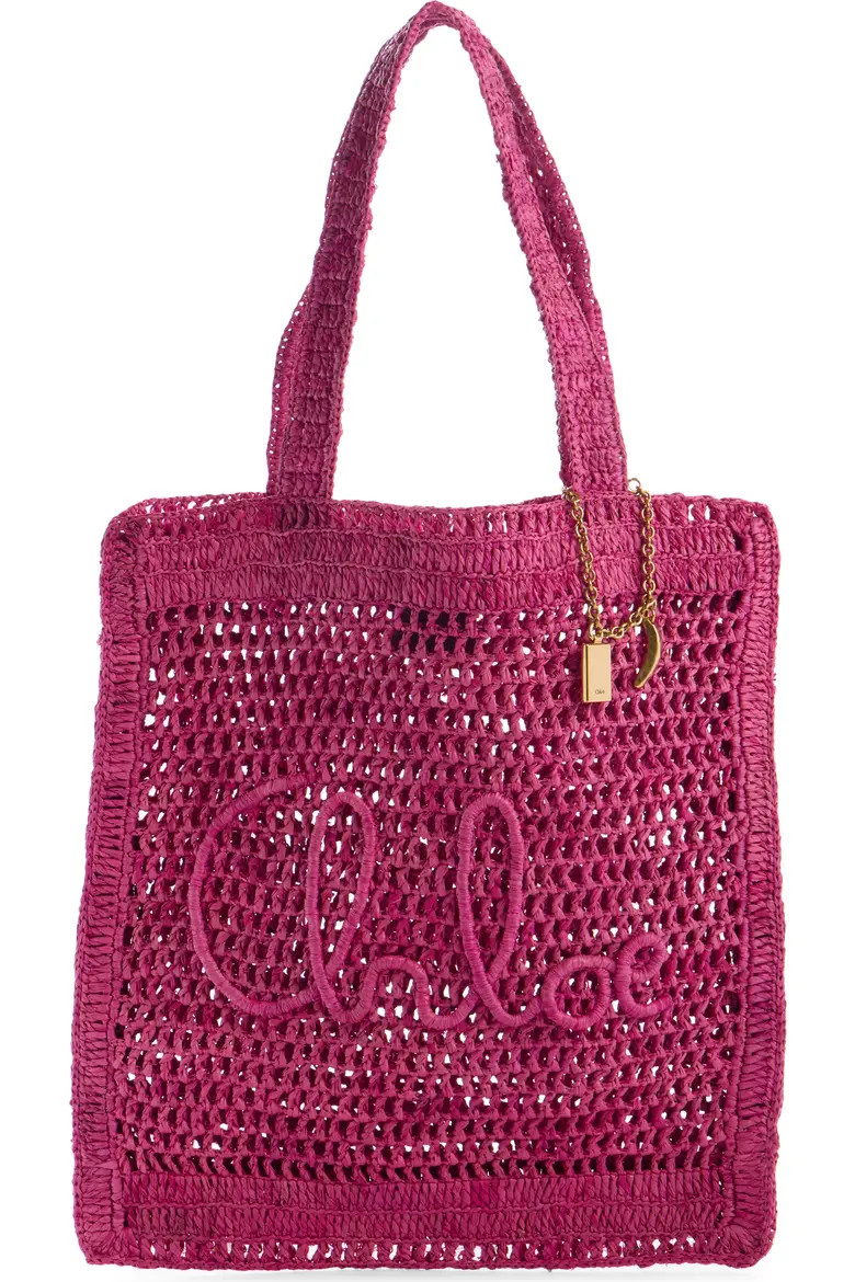 Summer Banana Crochet Raffia Tote Bag (Women) | Nordstrom | Nordstrom