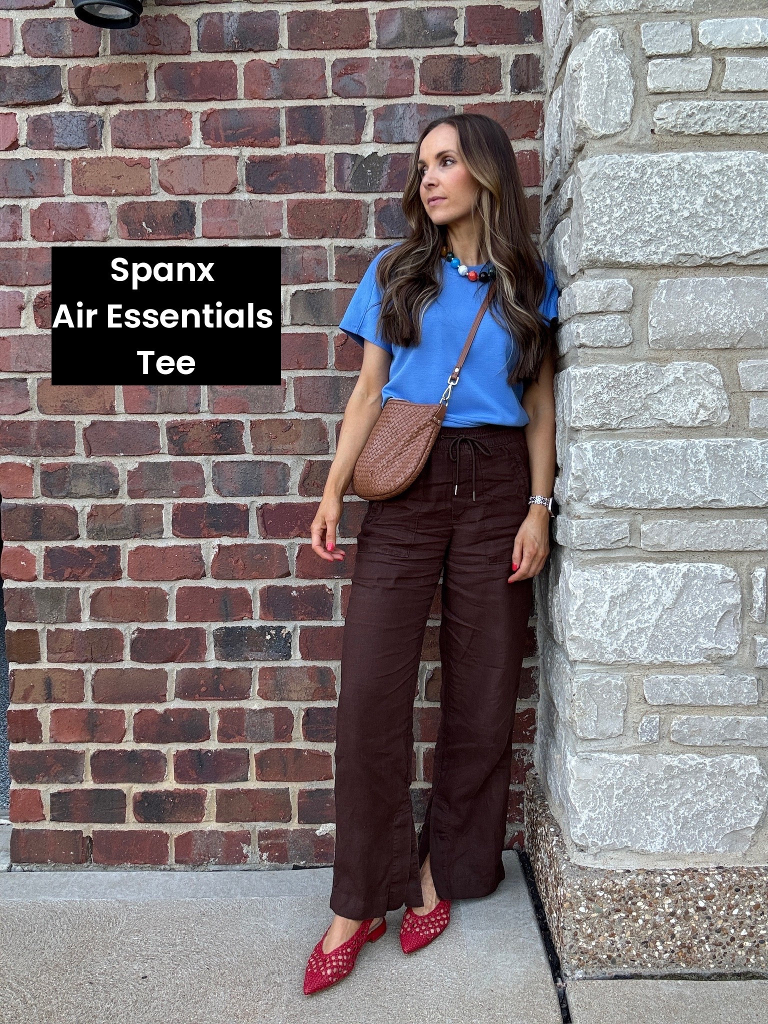 How I styled the new @Spanx air essentials tee, it’s so soft and breathable in our favorite fabric. Wearing a small

#LTKgrwm #LTKootd