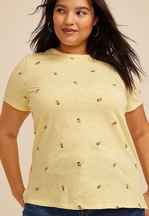 Plus Size 24/7 Dawson Lemons Crew Neck Tee | Maurices