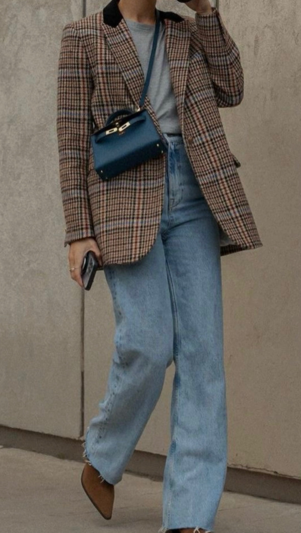 Plaid jacket, jeans and suede boots. Thanksgiving outfit idea. 

#LTKHoliday #LTKStyleTip #LTKOver40