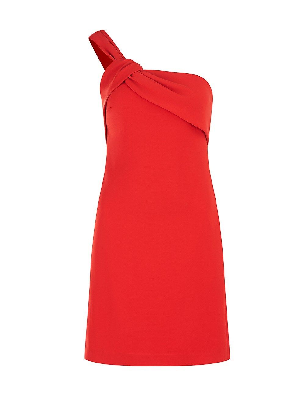 Regina Stretch-Crepe One-Shoulder Minidress | Saks Fifth Avenue