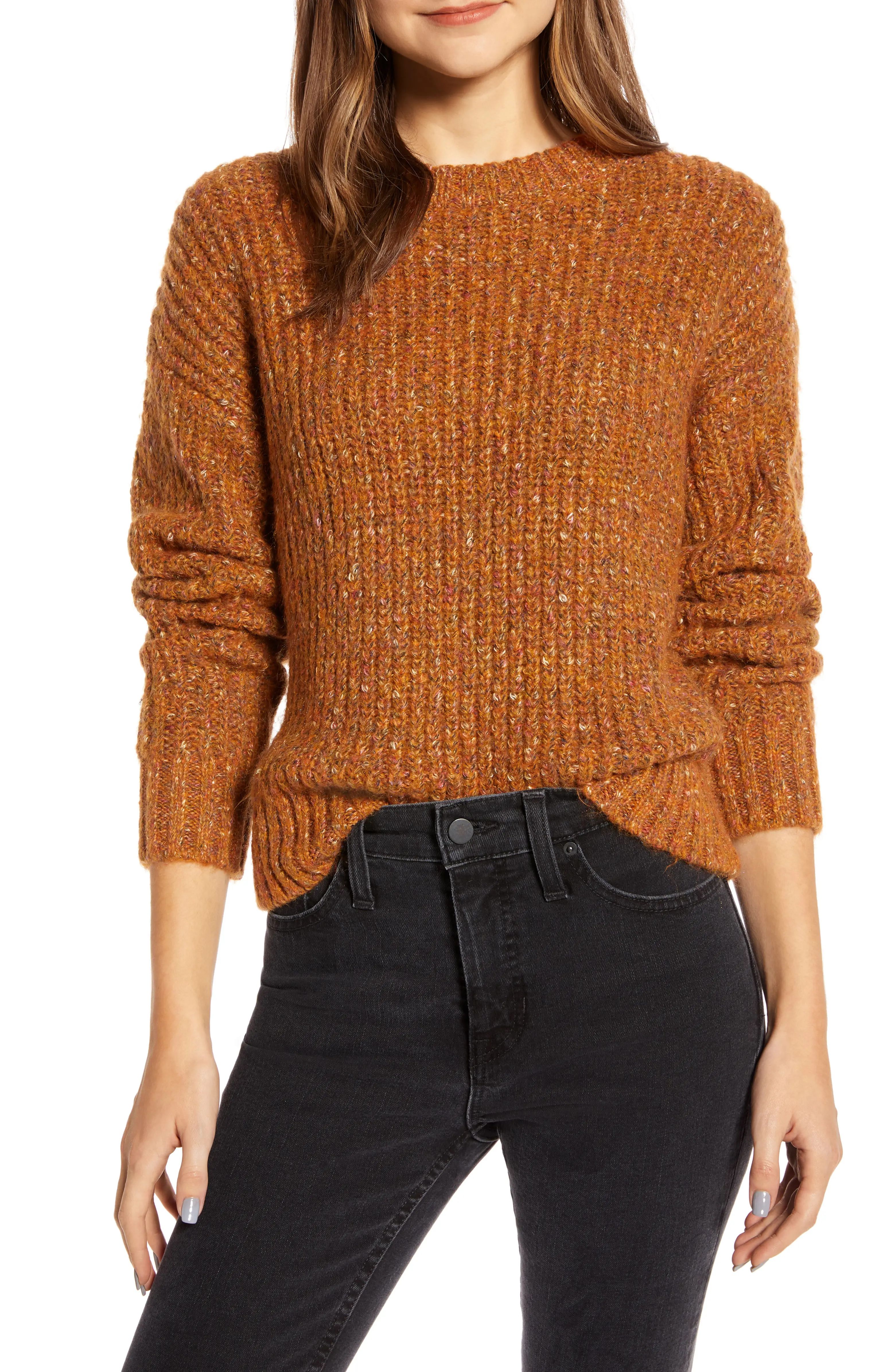 Slouchy Crewneck Sweater | Nordstrom