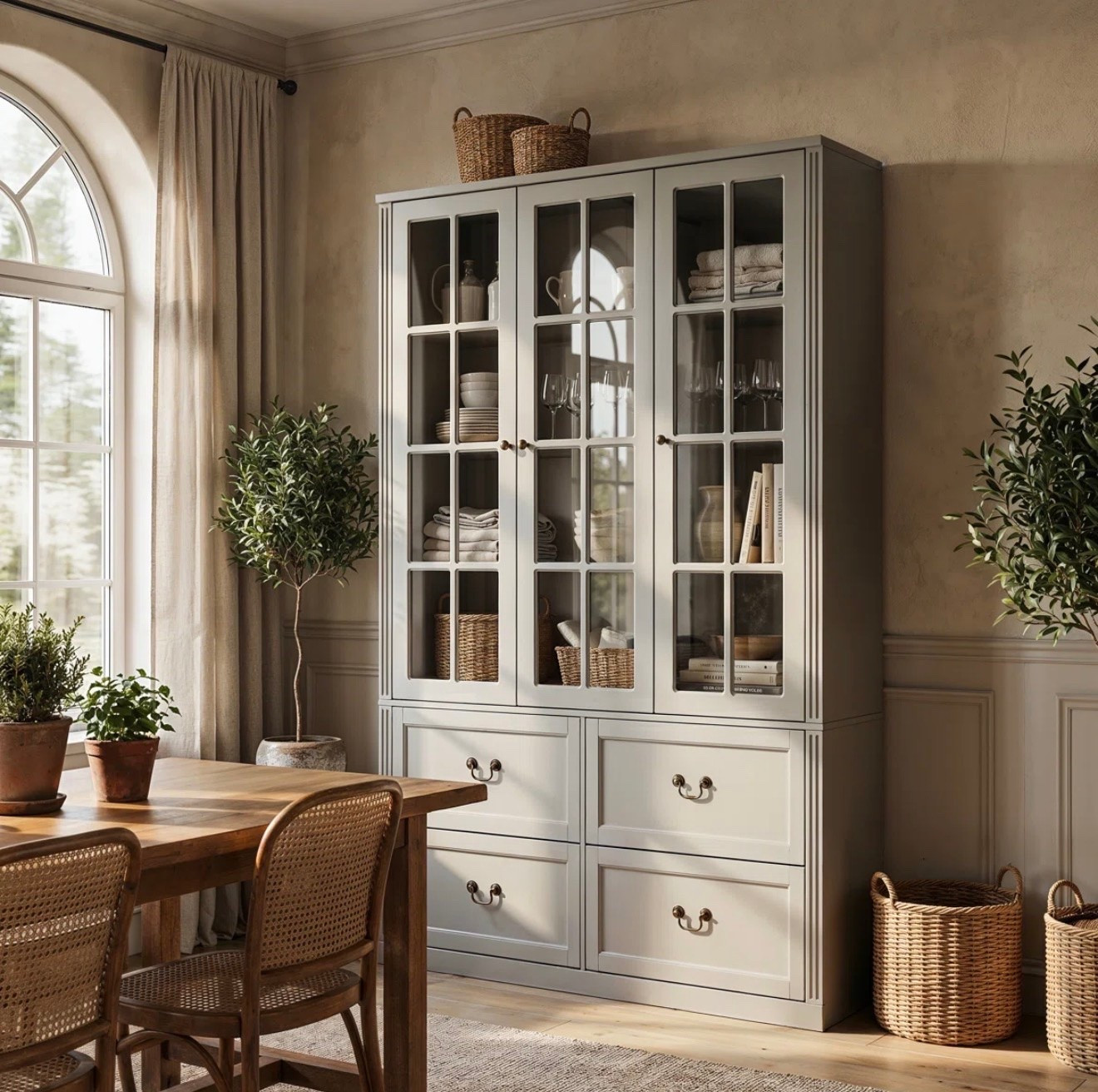 This gorgeous dining cabinet comes in different colors and has an amazing price tag. Display cabinet. Dining room, living room, office furniture.

#LTKHome #LTKSaleAlert