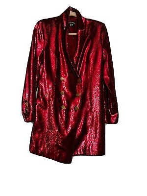 Retrofete Selena Sequins Coat  Dress  Size LARGE  $750 (runs Small)  | eBay | eBay US