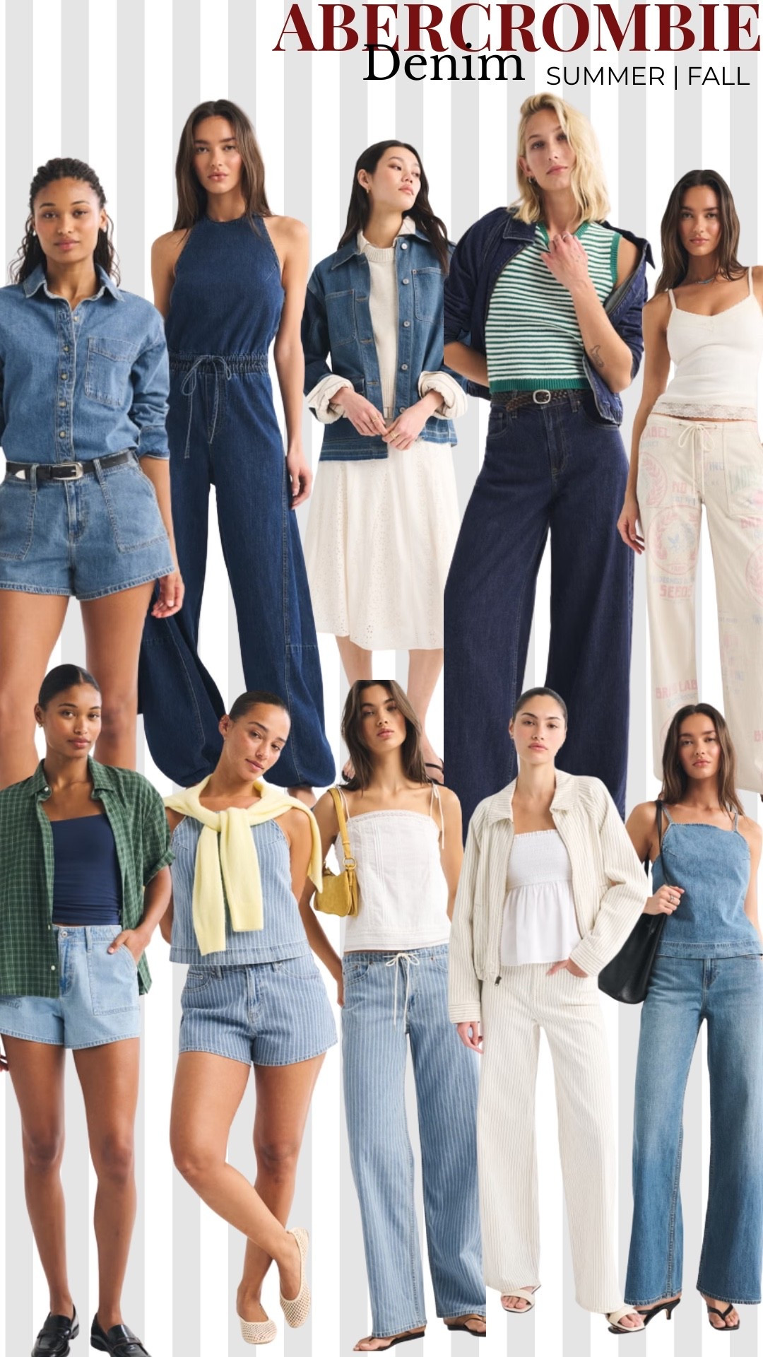 Abercrombie DENIM! All things denim right now are in style! Especially the gorgeous pieces from Abercrombie

#LTKgrwm #LTKootd #LTKSaleAlert