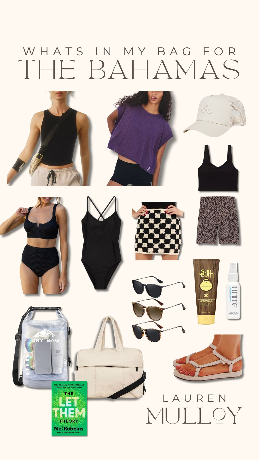 What's in my bag for the Bahamas!!

amazon, vacation outfits, free people, alo, resort wear, travel needs, Military Wife, Military Mom, Active Mom, Virginia Beach, Lauren Mulloy 

 #LTKActive #LTKStyleTip #LTKTravel