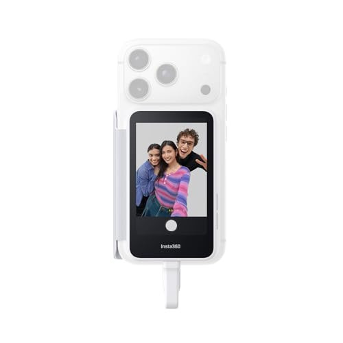Insta360 Snap Selfie Screen - 4K Magnetic Selfie Monitor Screen for Selfie, Vlogging, Compatible vith iPhone & Android, Touchscreen Control, Wired Instant Connection | Amazon (US)
