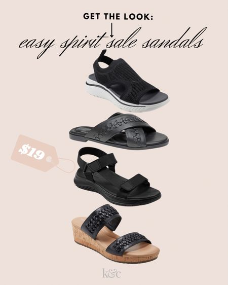 Good deal alert. All of these pair of @easyspiritofficial sandals are on sale this weekend- nothing is over $25 and all come in extended widths! #easyspiritpartner #easyspirit 

#LTKFindsUnder50 #LTKSaleAlert #LTKShoeCrush