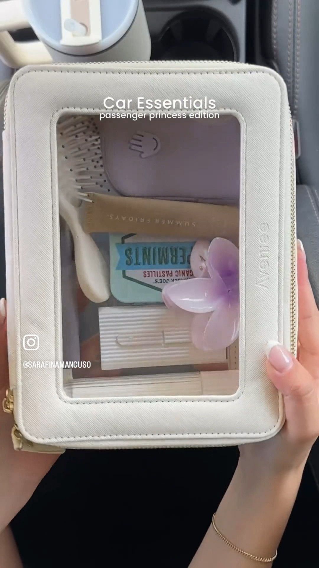 Car essentials 🚙🤍✨🏔️

#LTKTravel #LTKStyleTip #LTKVideo