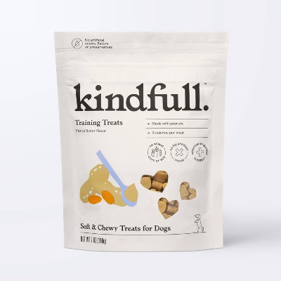 Peanut Butter Flavored Training Dog Treats - Kindfull™ - 7oz | Target