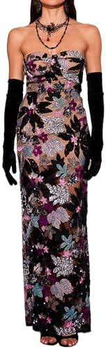 BELLA BARNETT Fashion Mini Orange Chiffon Trendy Pleated Dress Sexy with Long Flare Cocktail Dres... | Amazon (US)