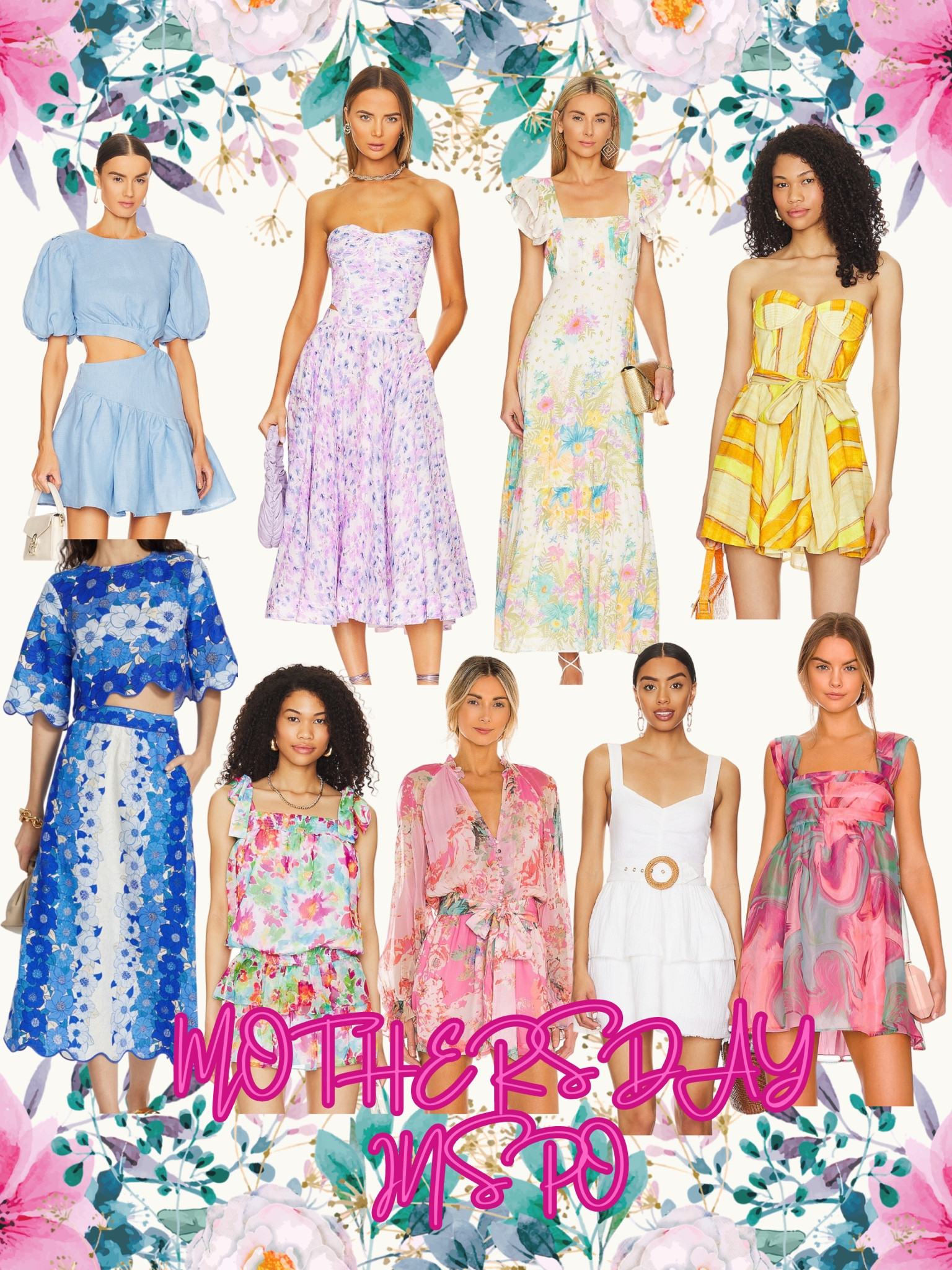 Mothers Day Outfit INSPO🩵🩷🤍

#LTKstyletip #LTKSeasonal #LTKGiftGuide