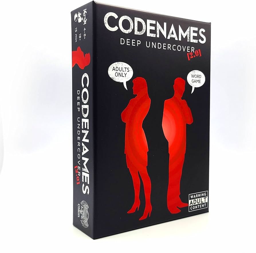 Lark & Clam Codenames Deep Undercover 2.0 - Game Night Party Board Game for Adults, Limited Editi... | Amazon (US)