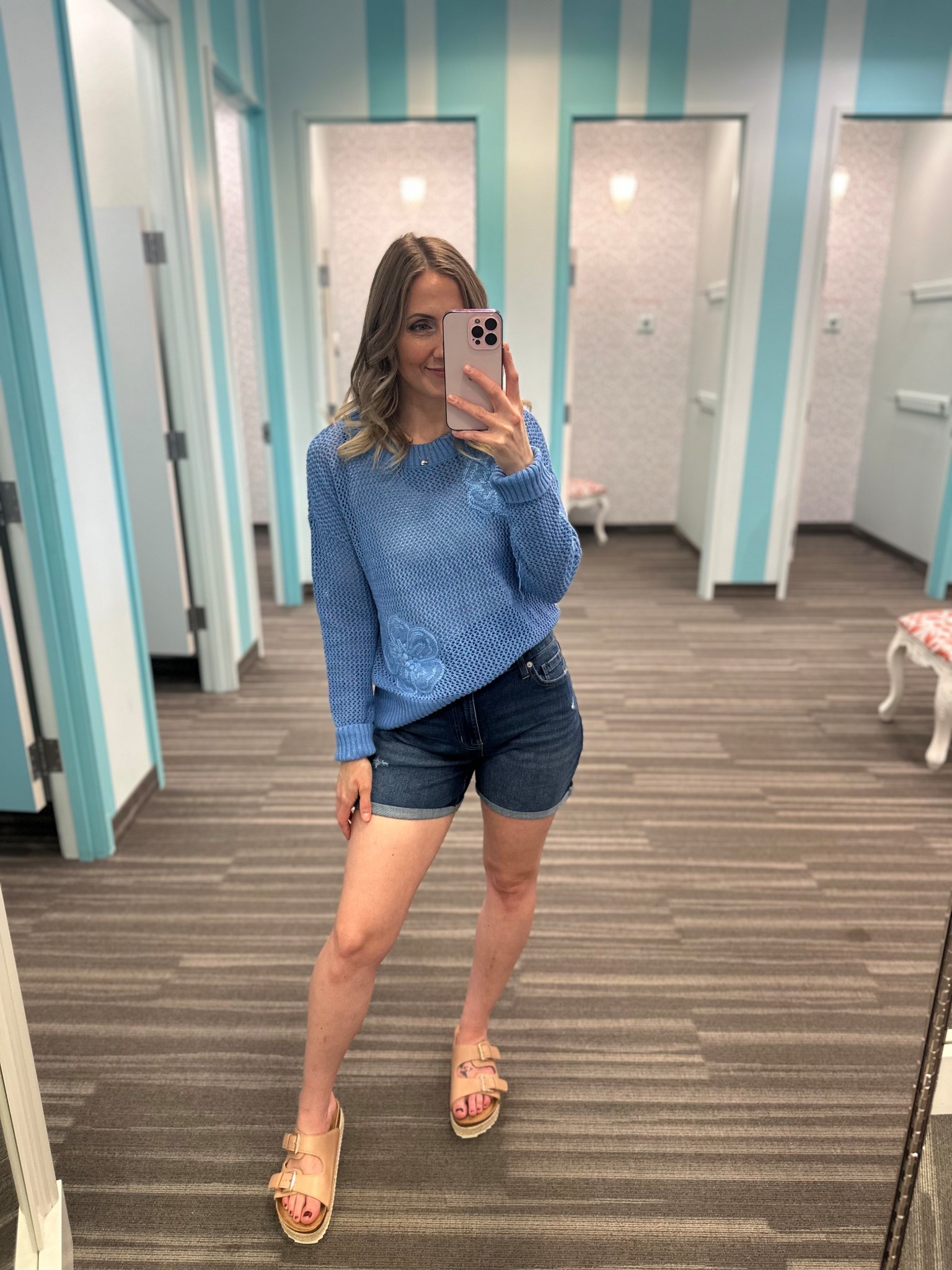 Wearing small in tank, medium in sweater and 6 in shorts 

#LTKTall #LTKSaleAlert