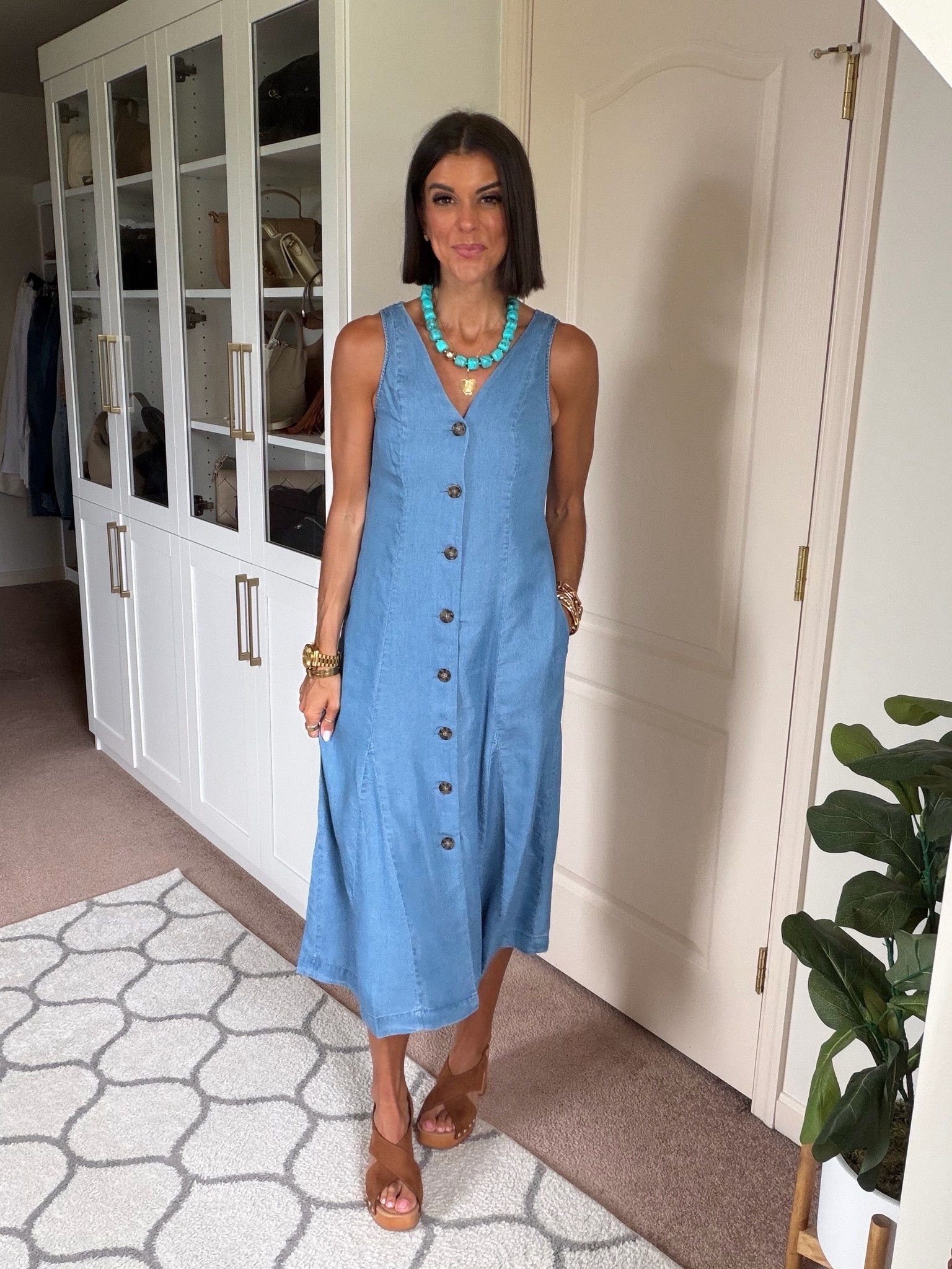 Love this chambray Walmart dress! I’m 5’5 and in size xs

#LTKgrwm #LTKSeasonal #LTKootd