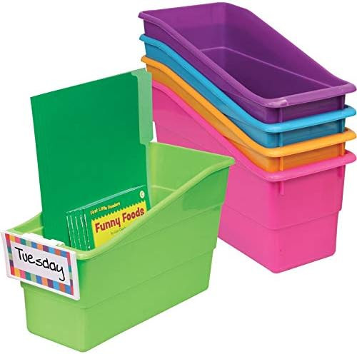 Really Good Stuff Durable Magazine, Book, Folder and File Holders – Book Holders With Universal... | Amazon (US)